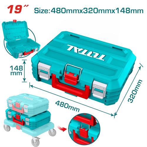 CASSETTA PORTAUTENSILI 19 IMPILABILE IN PLASTICA PP