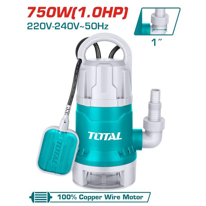POMPA SOMMERSA ACQUE SCURE 750W 217L/MIN