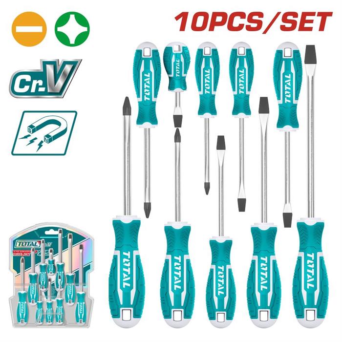 Set Cacciaviti Professionali da 10 pezzi